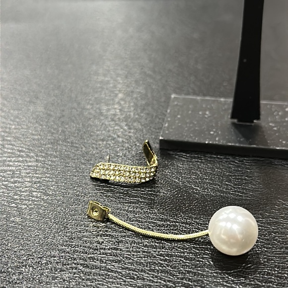 Pearl Earrings For Women, Luxury Round Pearl Earrings, Shinning Luxury Round - Picture 5 of 12